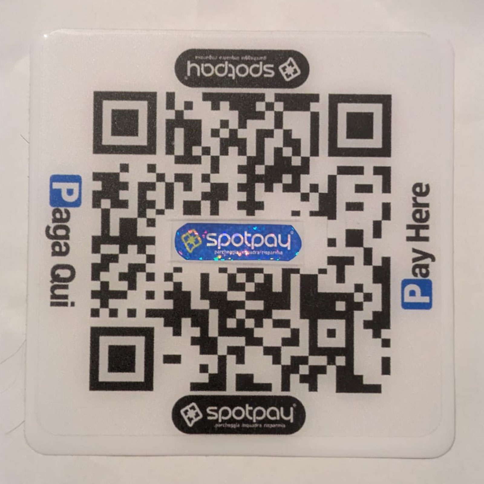 spotpay qrcode example